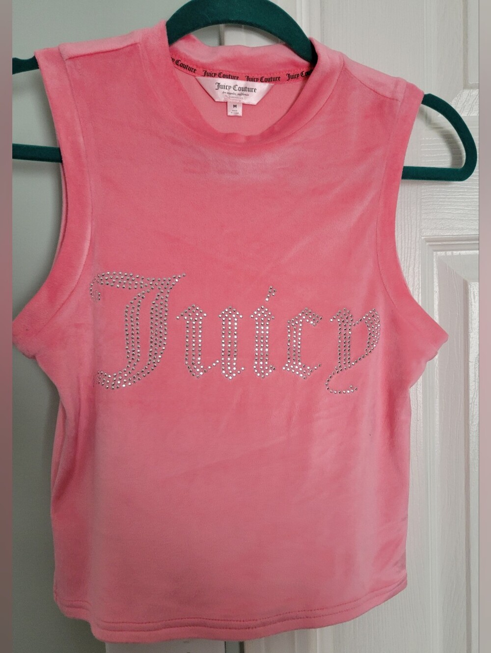 Juicy Couture Pink Velour Tank